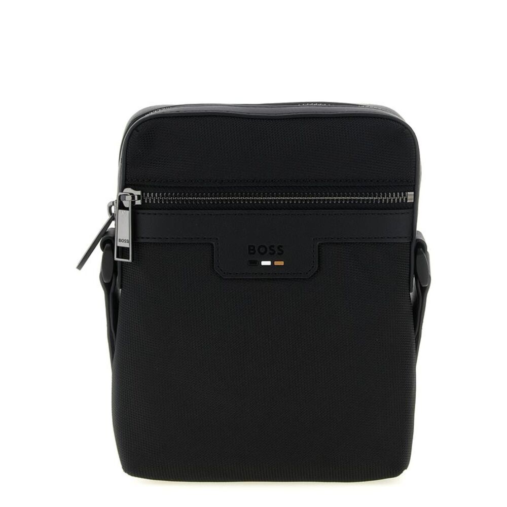 Hugo Boss Black Polyester Crossbody Men's Bag